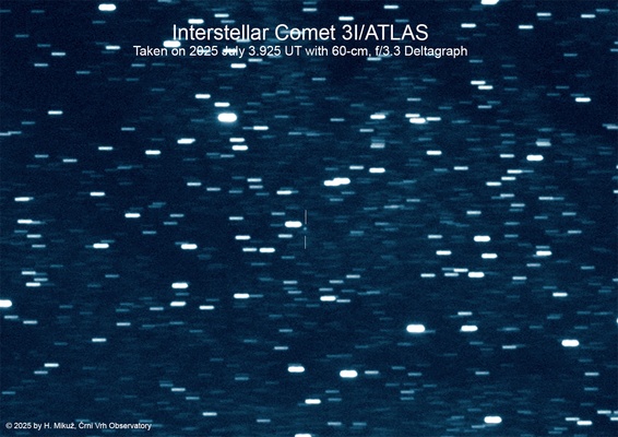 Interstellar Comet 3I/ATLAS